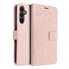 Samsung Galaxy A15 5G Wallet Cases MEZZO Book Mandala  Rose gold
