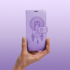 Samsung Galaxy A15 5G Wallet Cases MEZZO Book Dreamcatcher  Purple