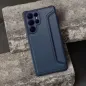 Samsung Galaxy A15 5G Wallet Cases Razor Book Carbon Fibre, Carbon pattern  Blue