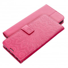 Samsung Galaxy A15 5G Wallet Cases MEZZO Book Mandala  Magenta