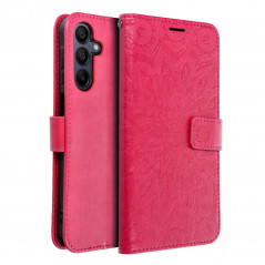 Samsung Galaxy A15 5G Wallet Cases MEZZO Book Mandala  Magenta