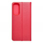 Samsung Galaxy A25 5G Wallet Cases LUNA Book Gold Elegant  Red