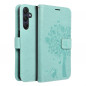 Samsung Galaxy A25 5G Wallet Cases MEZZO Book Tree  Green