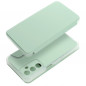 Samsung Galaxy A25 5G Wallet Cases Piano Book Light green