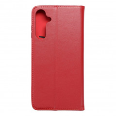 Samsung Galaxy A25 5G Wallet Cases Leather case SMART PRO Elegant  Claret