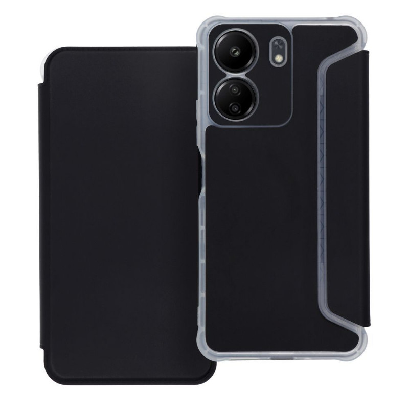 XIAOMI Redmi 13C Wallet Cases Piano Book Black