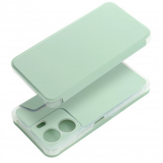 XIAOMI Redmi 13C Wallet Cases Piano Book Light green