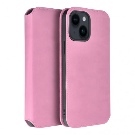 Samsung Galaxy A35 Wallet Cases Dual Pocket book Light pink