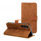 Samsung Galaxy A55 Wallet Cases TENDER Book Brown