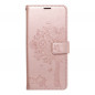 Samsung Galaxy A55 Wallet Cases MEZZO Book Tree  Rose gold