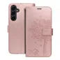 Samsung Galaxy A55 Wallet Cases MEZZO Book Tree  Rose gold