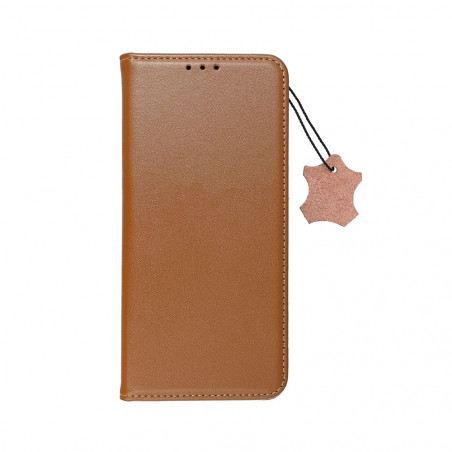 Samsung Galaxy A35 Wallet Cases Leather case SMART PRO Elegant  Brown