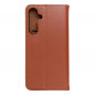 Samsung Galaxy A35 Wallet Cases Leather case SMART PRO Elegant  Brown