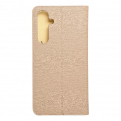 Samsung Galaxy A55 Wallet Cases LUNA Book Gold Elegant  Gold