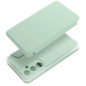 Samsung Galaxy A55 Wallet Cases Piano Book Light green