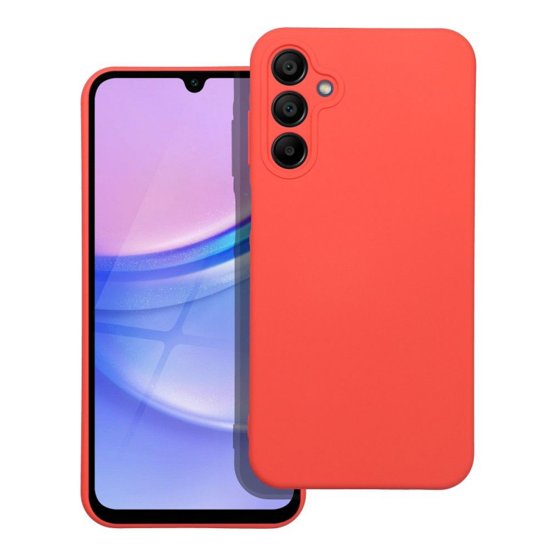 Samsung Galaxy A15 5G Case Silicone Elegant  Peach