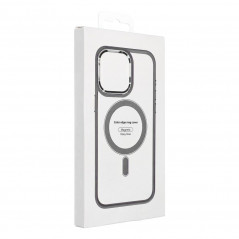 Apple iPhone 15 Pro Case Color Edge Mag MagSAFE  Titanium grey