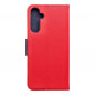 Samsung Galaxy A25 5G Wallet Cases Fancy Book Red / Navy