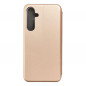 Samsung Galaxy A35 Wallet Cases Book Elegance Elegant  Gold