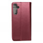 Samsung Galaxy A25 5G Wallet Cases Smart Magneto book Burgundy