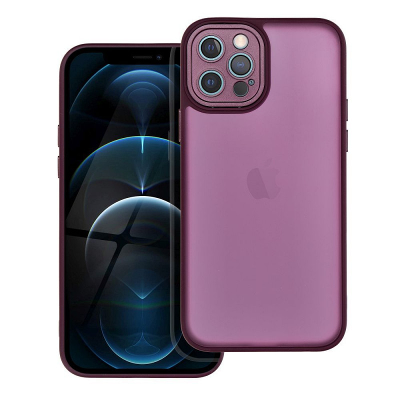 Apple iPhone 12 Pro Case VARIETE Elegant Purple Apple iPhone 12 Pro Case VARIETE Elegant Purple