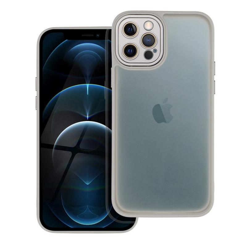 Apple iPhone 12 Pro Case VARIETE Elegant Steel Apple iPhone 12 Pro Case VARIETE Elegant Steel