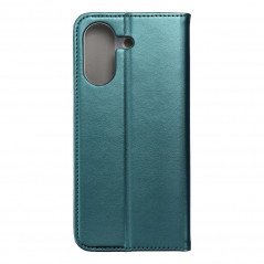 XIAOMI Redmi 13C Wallet Cases Smart Magneto book Dark green