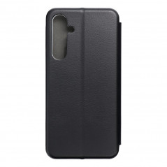 Samsung Galaxy A55 Wallet Cases Book Elegance Elegant  Black