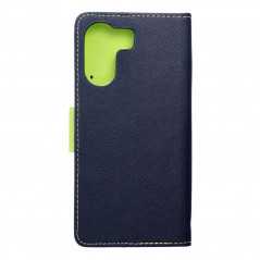 XIAOMI Redmi 13C Wallet Cases Fancy Book Navy / Lime