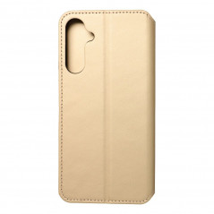 Samsung Galaxy A25 5G Wallet Cases Dual Pocket book Gold