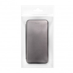 Samsung Galaxy A15 5G Wallet Cases Book Elegance Elegant  Grey