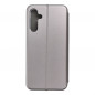 Samsung Galaxy A15 5G Wallet Cases Book Elegance Elegant  Grey