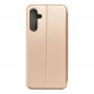 Samsung Galaxy A15 5G Wallet Cases Book Elegance Elegant  Gold
