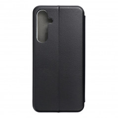 Samsung Galaxy A35 Wallet Cases Book Elegance Elegant  Black