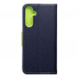 Samsung Galaxy A25 5G Wallet Cases Fancy Book Navy / Lime
