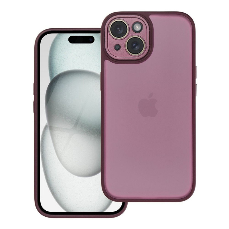 Apple iPhone 15 Case VARIETE Elegant Purple Apple iPhone 15 Case VARIETE Elegant Purple