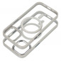 Apple iPhone 15 Case Color Edge Mag MagSAFE  Titanium grey