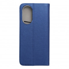 Oppo A58 Wallet Cases Smart Case Book Navy