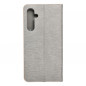 Samsung Galaxy S23 FE Wallet Cases LUNA Book Gold Elegant  Silver