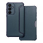 Samsung Galaxy A35 Wallet Cases Razor Book Carbon Fibre, Carbon pattern  Blue