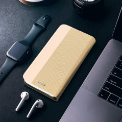 Samsung Galaxy A35 Wallet Cases Sensitive Book Gold
