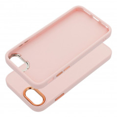 Apple iPhone SE 2022 5G Case FRAME Elegant  Powder pink