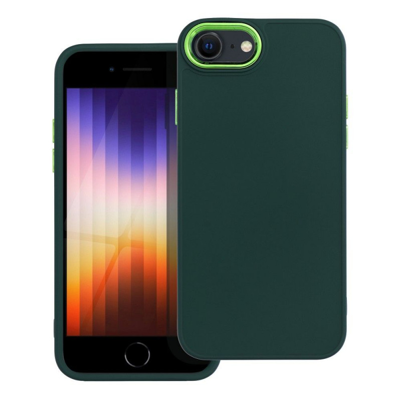 Apple iPhone SE 2022 5G Case FRAME Elegant  Green