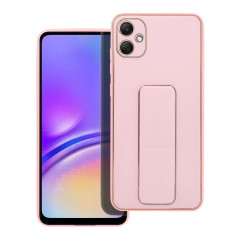 Samsung Galaxy A05 Case LEATHER Case Kickstand Pink