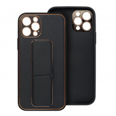 Samsung Galaxy A05 Case LEATHER Case Kickstand Black