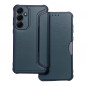 Samsung Galaxy A55 Wallet Cases Razor Book Carbon Fibre, Carbon pattern  Blue