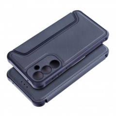 Samsung Galaxy A55 Wallet Cases Razor Book Carbon Fibre, Carbon pattern  Blue