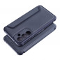 Samsung Galaxy A55 Wallet Cases Razor Book Carbon Fibre, Carbon pattern  Blue
