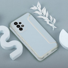 Samsung Galaxy A55 Wallet Cases Piano Book Light blue