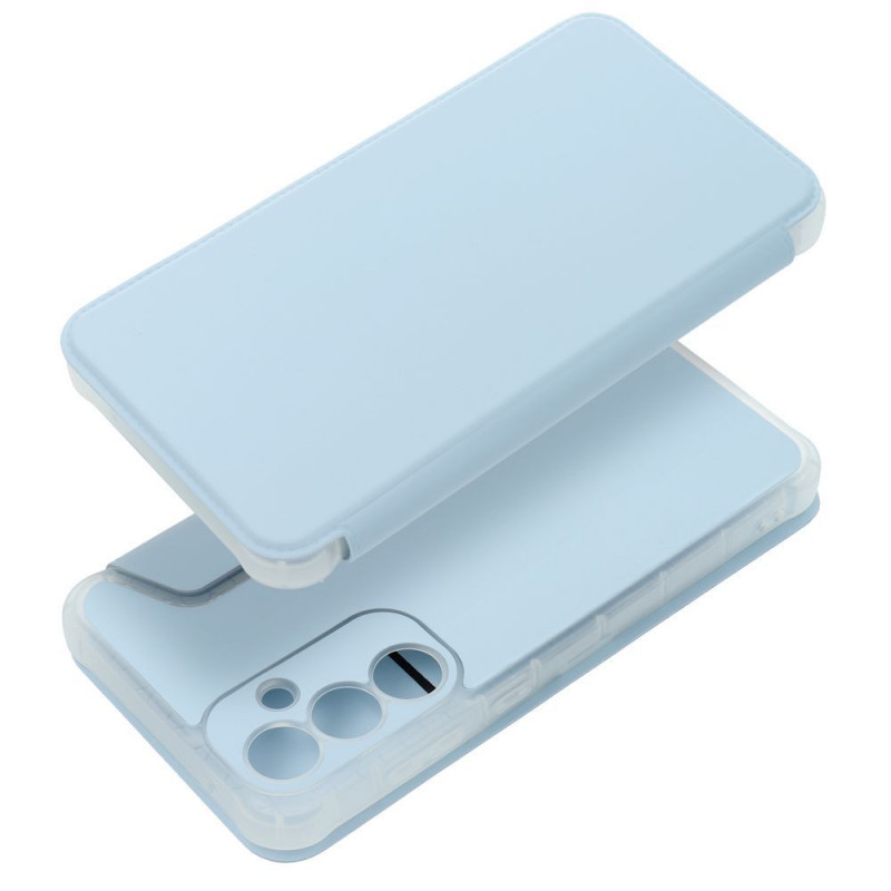 Samsung Galaxy A55 Wallet Cases Piano Book Light blue